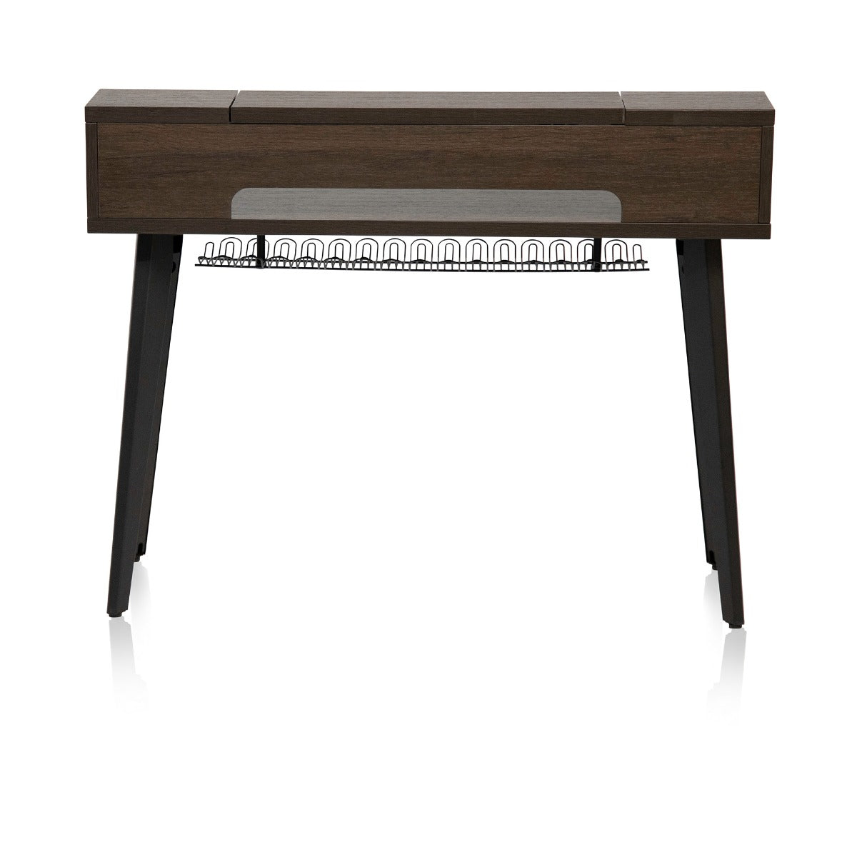Image of the back of the Elite Furniture Series 61-Note Keyboard Desk 