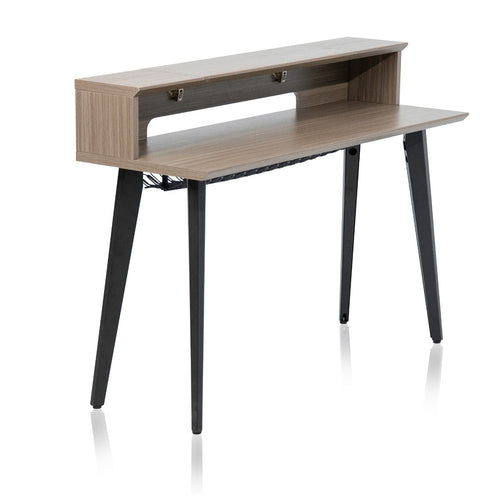 Angled image of the Elite Furniture Series 61-Note Keyboard Desk