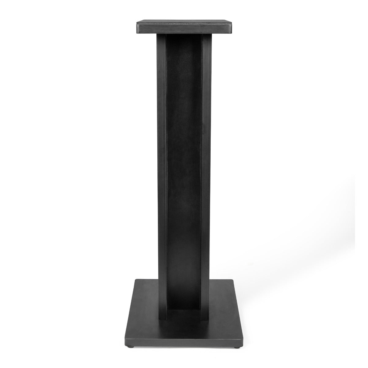 Front perspective of the Gator Frameworks Elite Series Studio Monitor Stand - Black