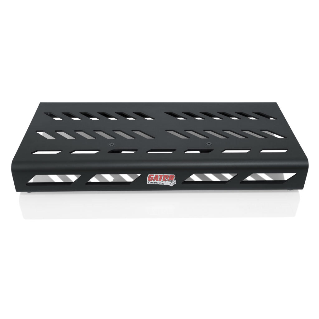 The back of the Gator Cases GPB-BAK-1 Aluminum Pedal Board with Carrying Bag - Large, Black