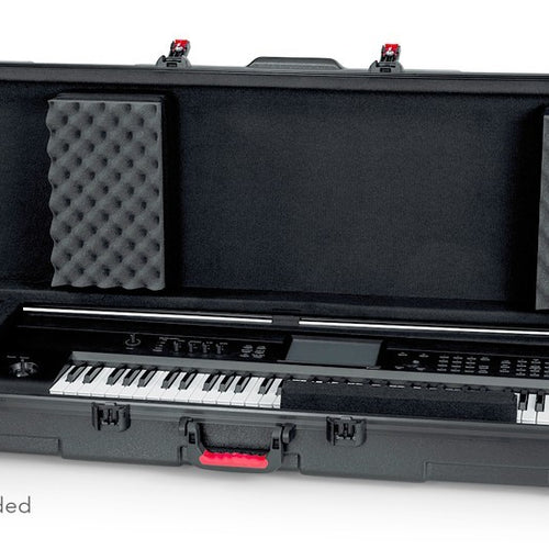 Gator Cases GTSA-KEY88SLXL TSA ATA Slim XL 88-note Keyboard Case w/ Wheels