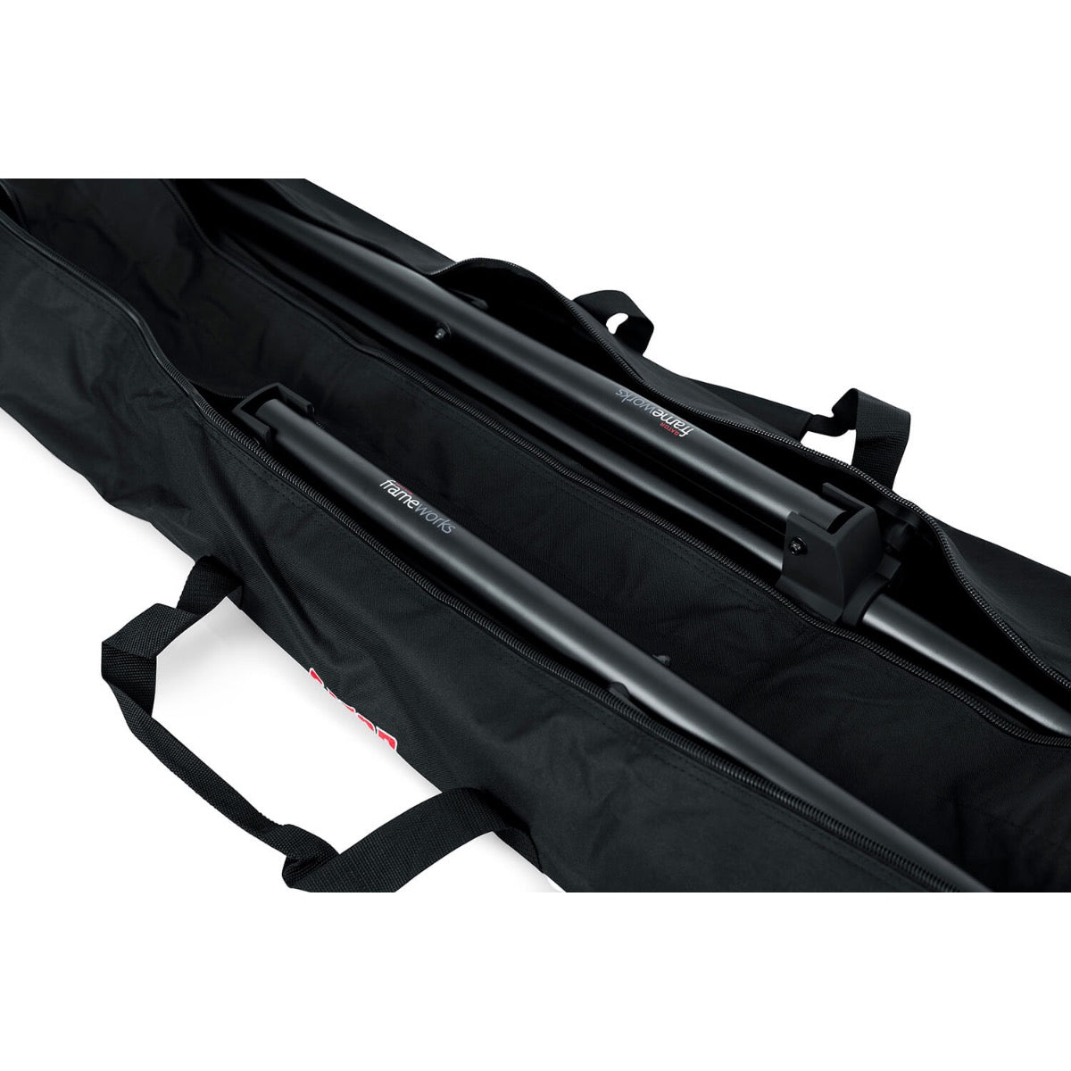 Lot De 2 Sacs De Transport Gator Pour Supports Haut-parleur/micro - Longueur 127 Cm, Nylon Résistant - 13
