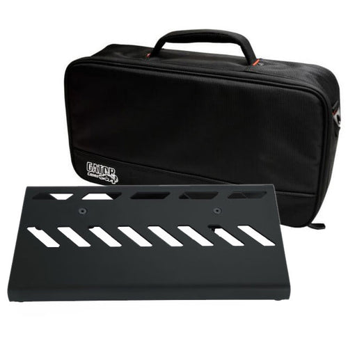 Image of Gator GPB-LAK-1 Aluminum Pedal Board with Carry Bag view 1