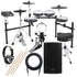 Collage image of the Gewa G3 Studio Electronic Drum Kit COMPLETE DRUM BUNDLE