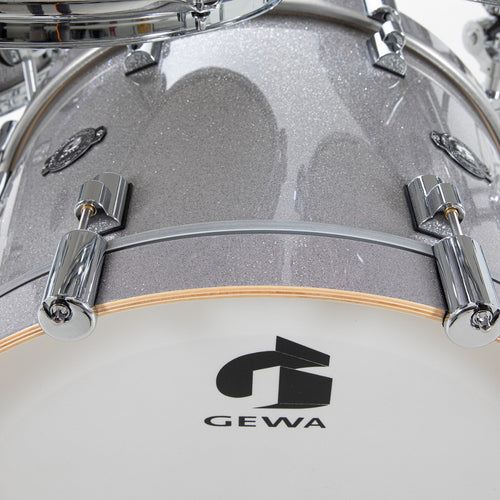 GEWA G9 Pro 5 SE Electronic Drum Set - Silver Sparkle, View 10