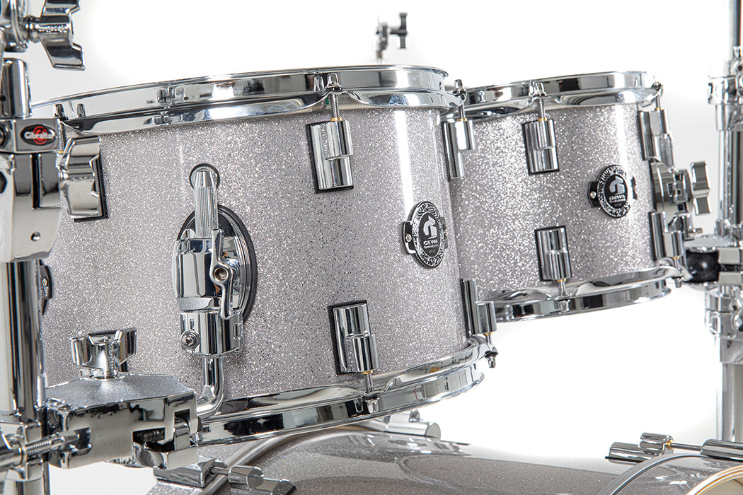 GEWA G9 Pro 5 SE Electronic Drum Set - Silver Sparkle, View 6