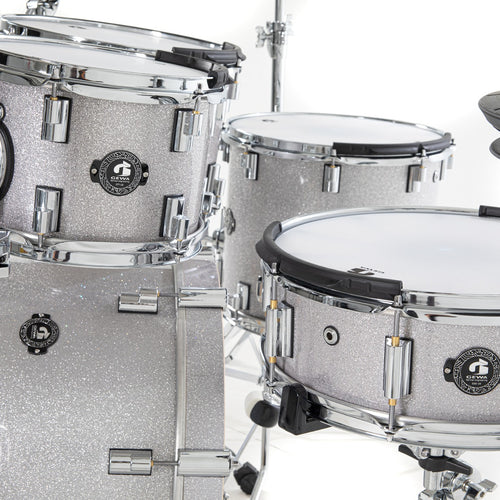GEWA G9 Pro 5 SE 6-Piece Electronic Drum Set - Silver Sparkle, View 9