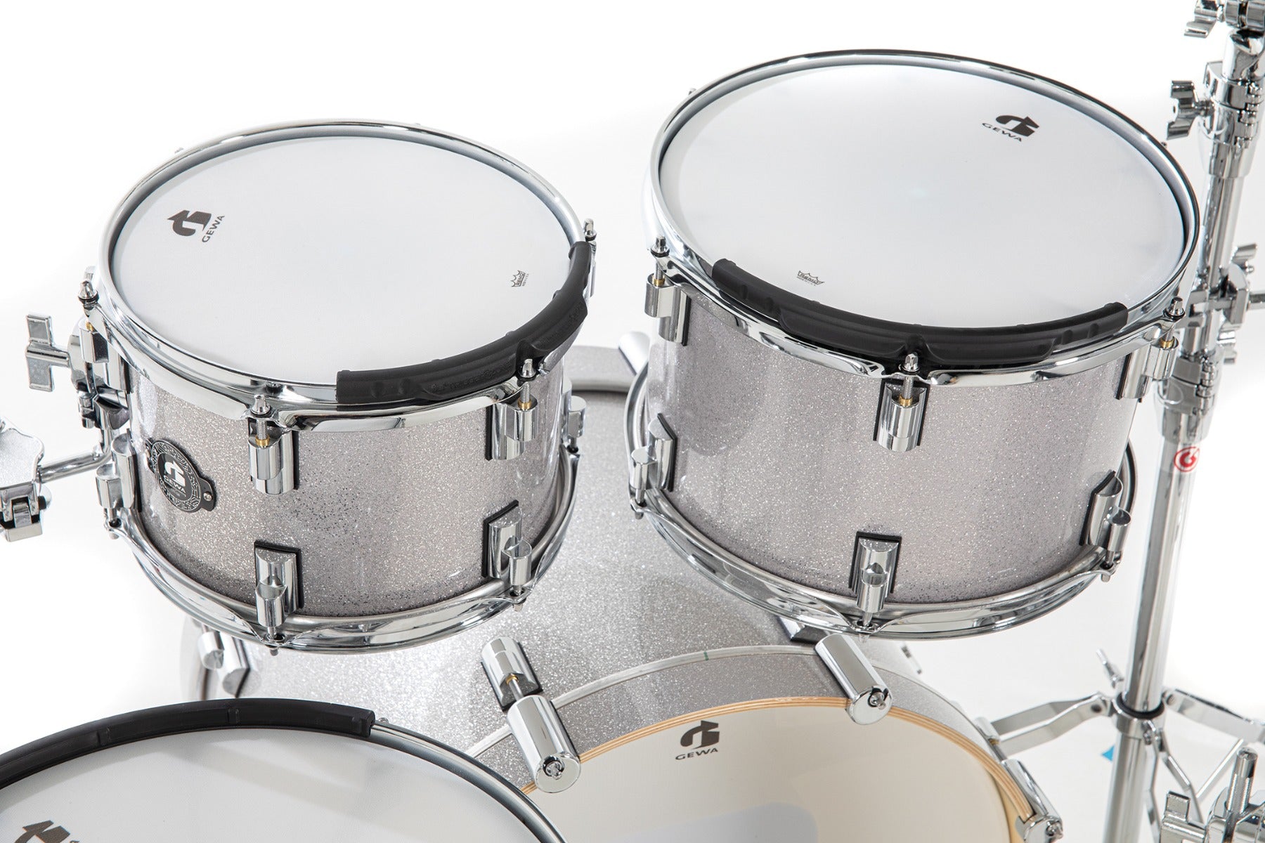 GEWA G9 Pro 5 SE Electronic Drum Set - Silver Sparkle, View 7