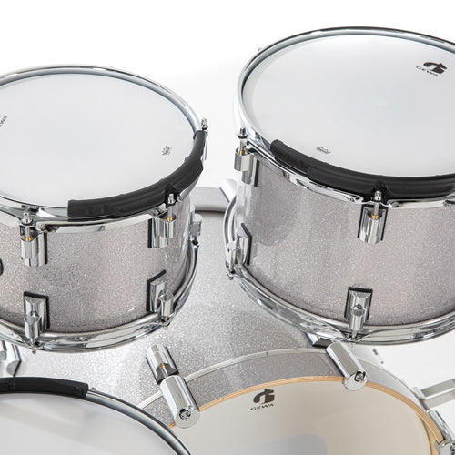 GEWA G9 Pro 5 SE 6-Piece Electronic Drum Set - Silver Sparkle, View 7