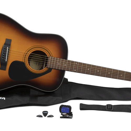Yamaha GigMaker Standard Acoustic Guitar Starter Pack - Tobacco Sunburst