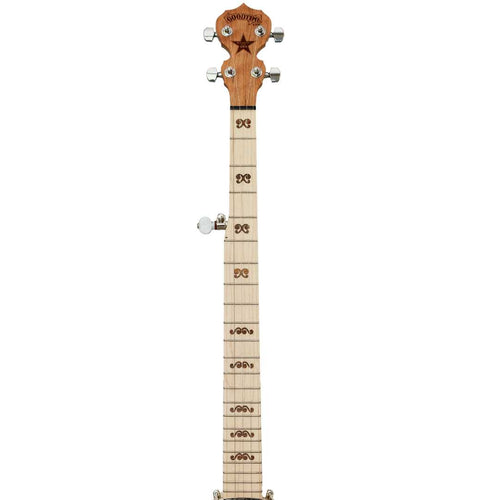 Deering Goodtime Openback 5-String Banjo - Limited Cherry, View 14