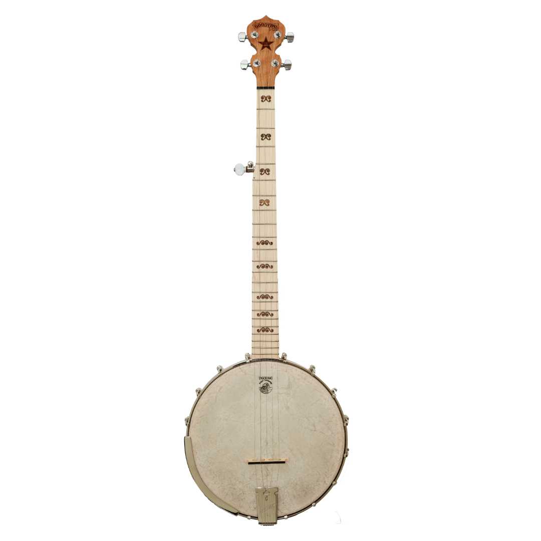 Deering Goodtime Openback 5-String Banjo - Limited Cherry, View 1