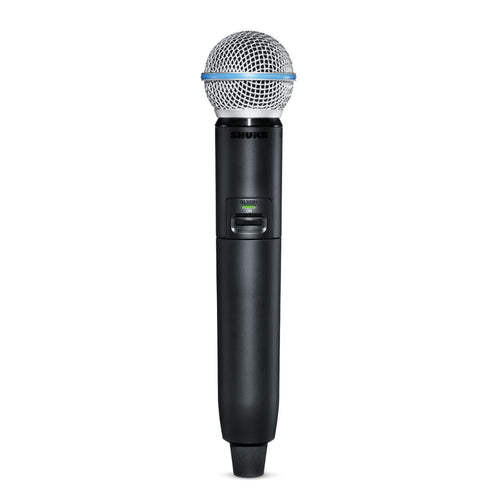 Shure GLXD24+B58 vocal system with Beta58A microphone, View 3