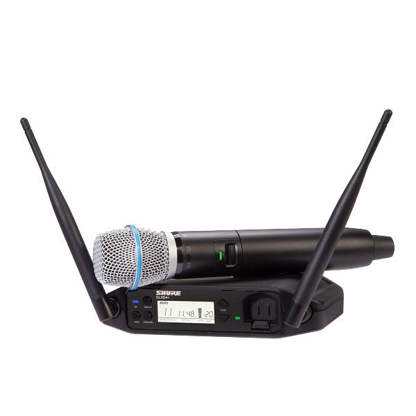 Shure GLXD24+B87A Wireless System with Beta 87A Microphone – Kraft