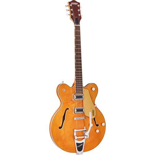 Perspective view of Gretsch G5622T Electromatic Center Block Guitar - Speyside showing top and left side