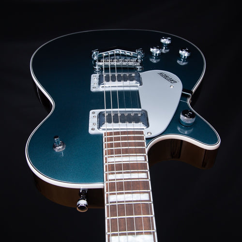 Gretsch G5220LH Electromatic Jet BT Left-Handed Electric Guitar - Jade Grey Metallic view 10