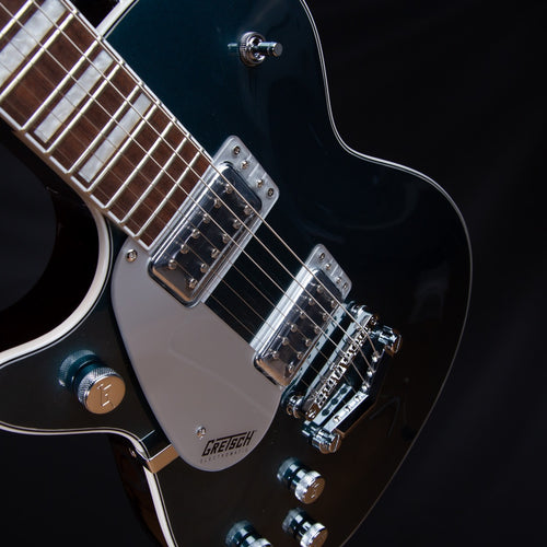 Gretsch G5220LH Electromatic Jet BT Left-Handed Electric Guitar - Jade Grey Metallic view 7