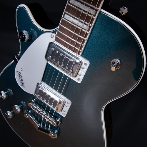Gretsch G5220LH Electromatic Jet BT Left-Handed Electric Guitar - Jade Grey Metallic view 8