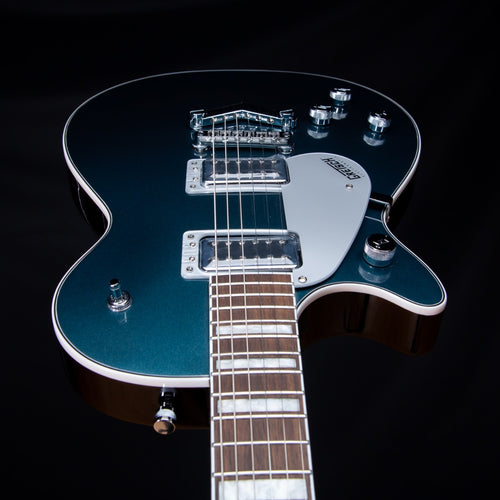 Gretsch G5220LH Electromatic Jet BT Left-Handed Electric Guitar - Jade Grey Metallic view 10