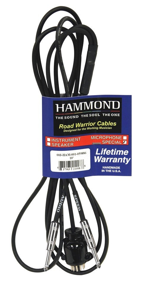Hammond Studio 12 Cable - 10'