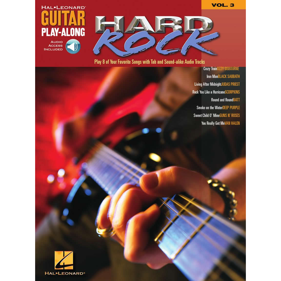 Hard Rock - Guitar Play-Along Volume 3 (Book/Online Audio)