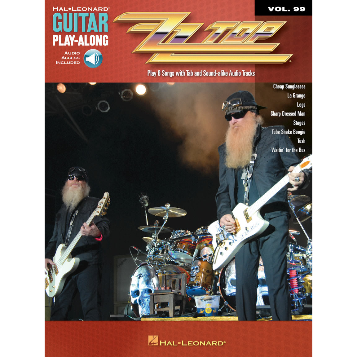 ZZ Top - Guitar Play-Along Volume 99 (Book/Online Audio)