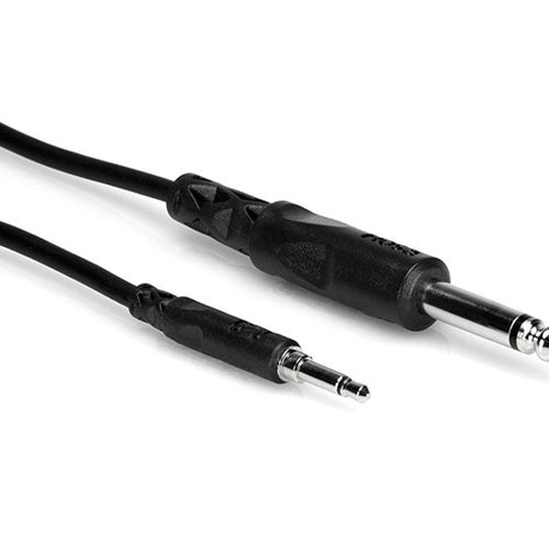 Hosa CMP-310 Mono Interconnect 3.5mm TS to 1/4 in TS - 10'