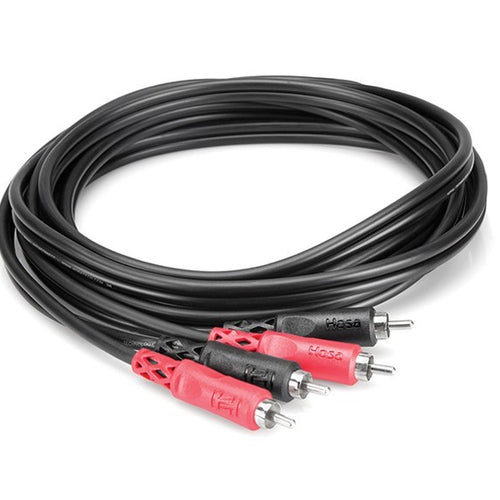 Hosa CRA-204 Stereo Interconnect Dual RCA to Dual RCA - 13'