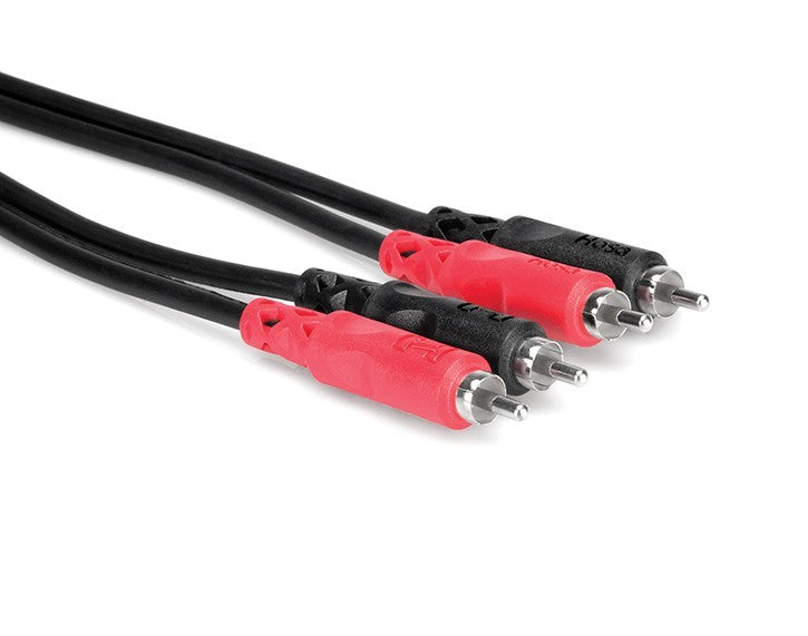 Hosa CRA-204 Stereo Interconnect Dual RCA to Dual RCA - 13'