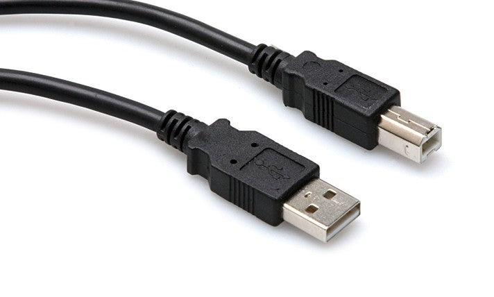 Hosa USB-203AB 3' High Speed USB Cable Type A to Type B - 3'