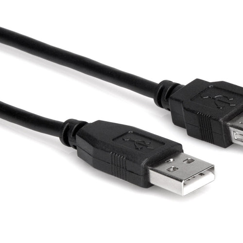 Hosa USB-205AF High-Speed USB Extension Cable Type A to Type A
