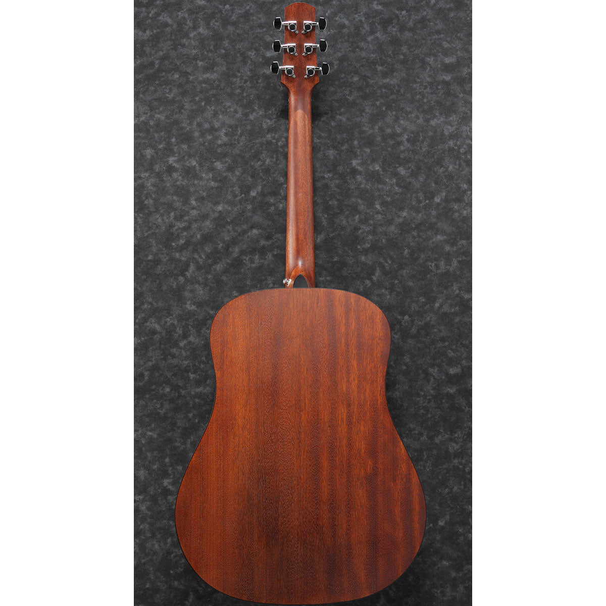 Back view of Ibanez AAD100 Acoustic Guitar - Open Pore Natural