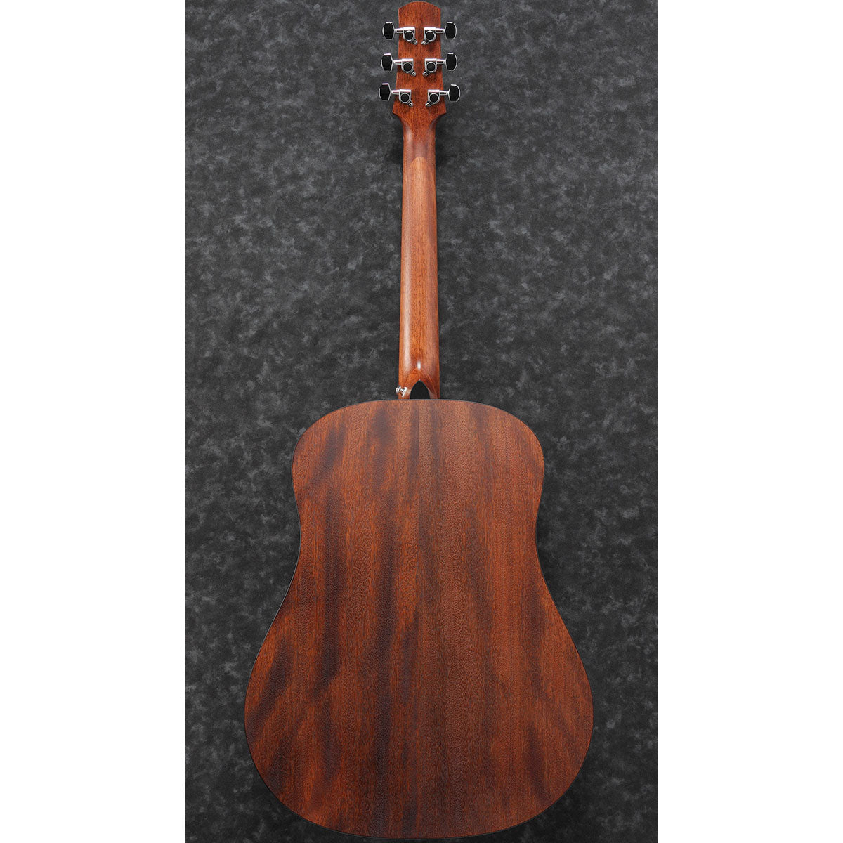 Back view of Ibanez AAD140 Acoustic Guitar - Open Pore Natural