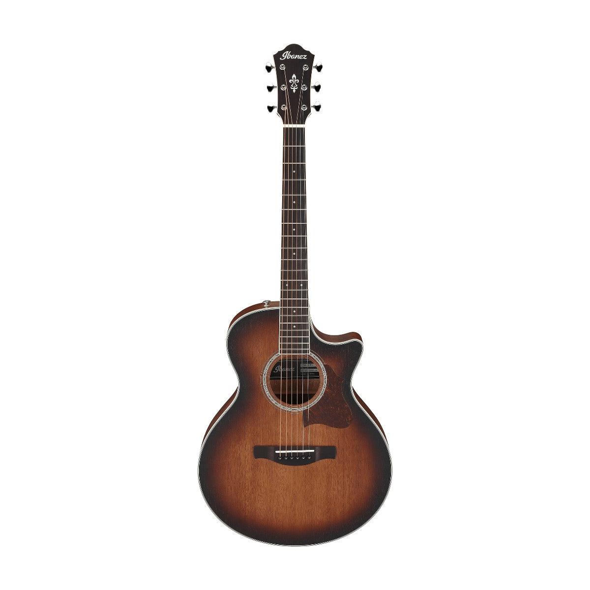 Ibanez AE240JRMHS AE Jr Acoustic/Electric Guitar - Mahogany Sunburst, View 2