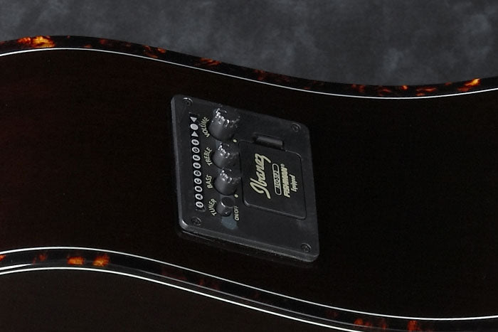 Ibanez PF28ECE Acoustic-electric Guitar - Transparent Red Sunburst