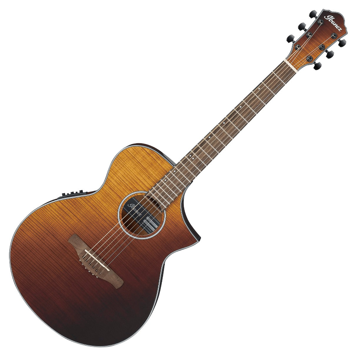 Ibanez AEWC32FM Acoustic-Electric Guitar - Amber Sunset Fade
