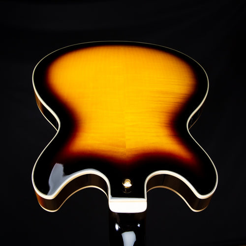 Ibanez AS93FM Artcore Expressionist Electric Guitar - Antique Yellow Sunburst view 9
