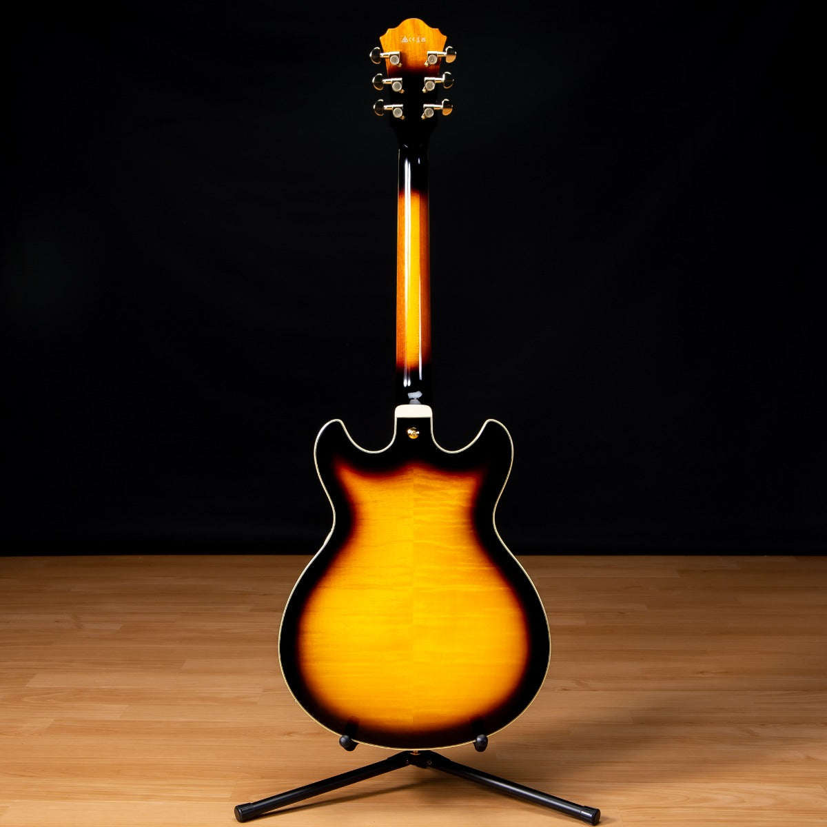 Ibanez AS93FM Artcore Expressionist Electric Guitar - Antique Yellow Sunburst view 12