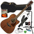 Ibanez AW5412CE 12-String AC/EL Guitar - Open Pore COMPLETE GUITAR BUNDLE