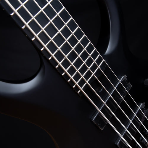 IBANEZ BTB625EX BTB Iron Label 5-string Bass - Black Flat view 4