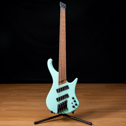 Ibanez EHB1005MS Ergonomic Headless 5-String Bass Guitar - Sea Foam Green Matte view 2