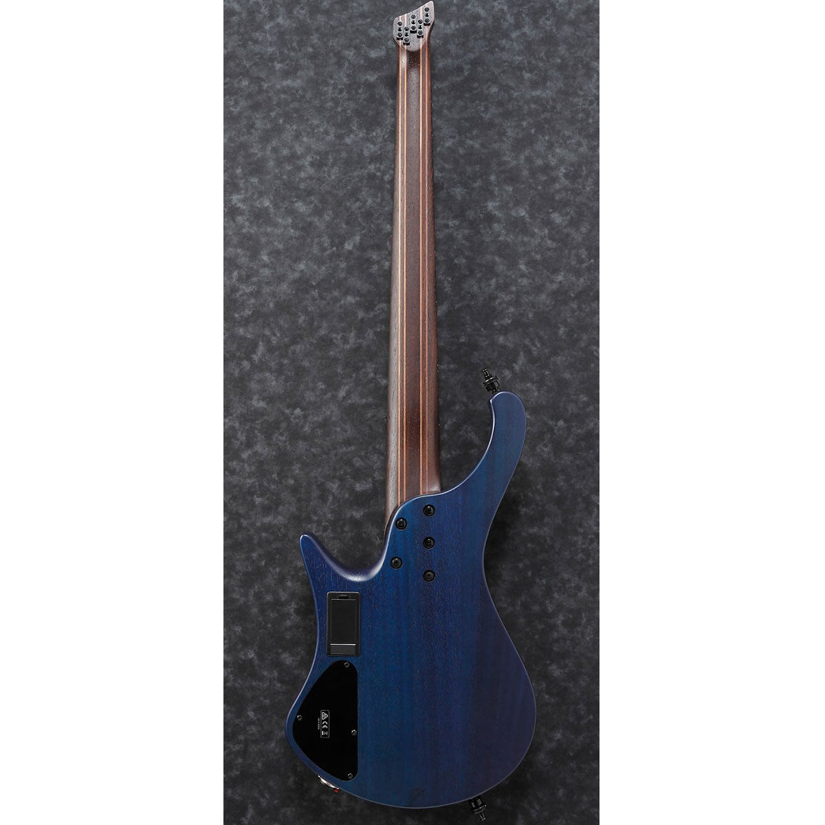 Ibanez EHB1505 Ergonomic Headless 5-String Bass Guitar - Pacific Blue Burst Flat View 3