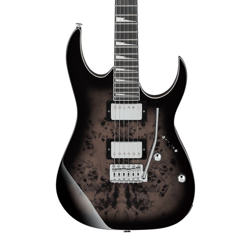 Ibanez GRG220PA1 Electric Guitar - Transparent Brown Black Burst, View 1