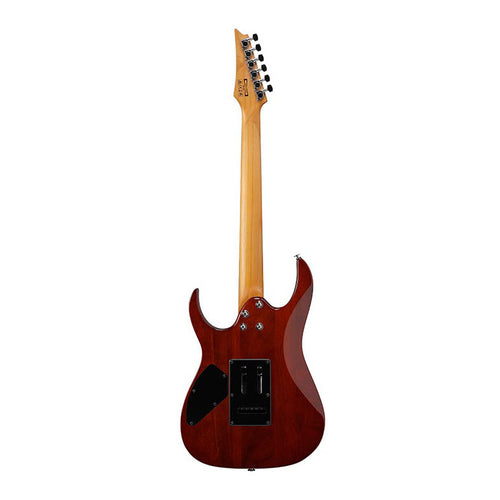 Ibanez GRG220PA1 Electric Guitar - Transparent Brown Black Burst, View 4