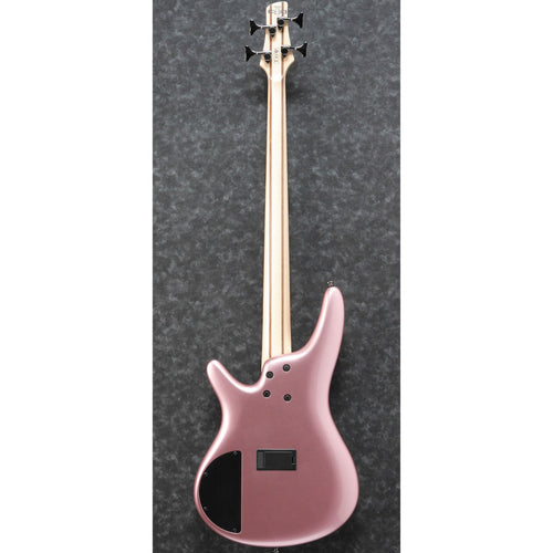 Back view of Ibanez SR300E Bass Guitar - Pink Gold Metallic