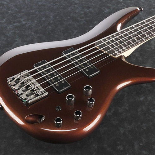 Ibanez SR305E 5-string Bass Guitar - Root Beer Metallic