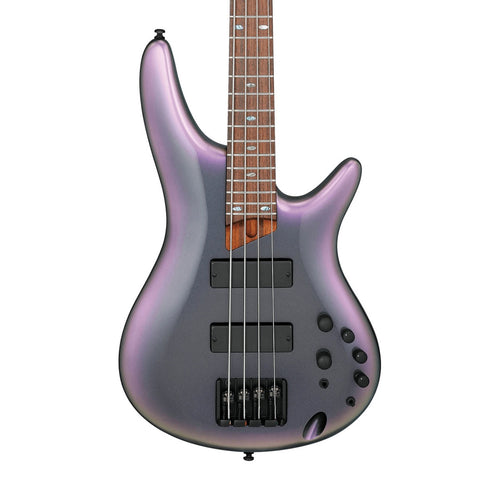 Ibanez SR500E Electric Bass - Black Aurora Burst, View 1
