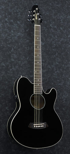 Ibanez Talman TCY10E Acoustic-Electric Guitar - Black