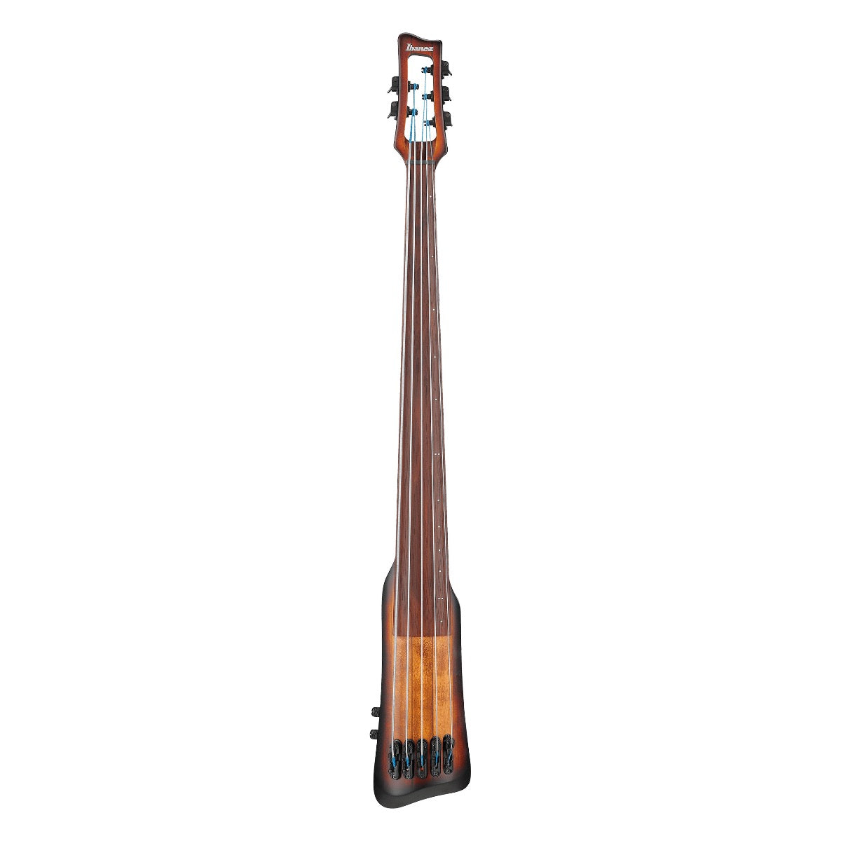 Ibanez UB805MOB Upright Fretless 5 String with Stand - Mahogany Oil Burst, View 3