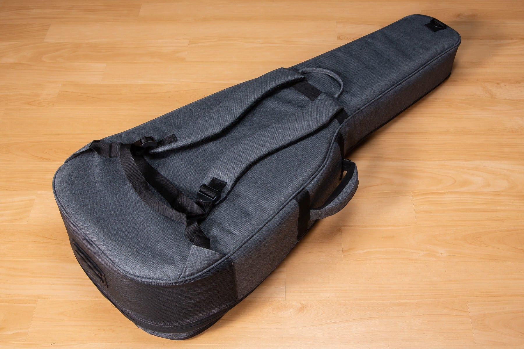 Included guitar soft case for the Ibanez PA230E Ac-El Guitar - NSL Natural Satin Top, Low Gloss Back & Sides view 3